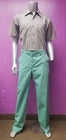 100% COTTON SHORT SLEEVE GRANITE GRAY SHIRTS MED, L, XL, 5X WORK UNIFORM BUTTON